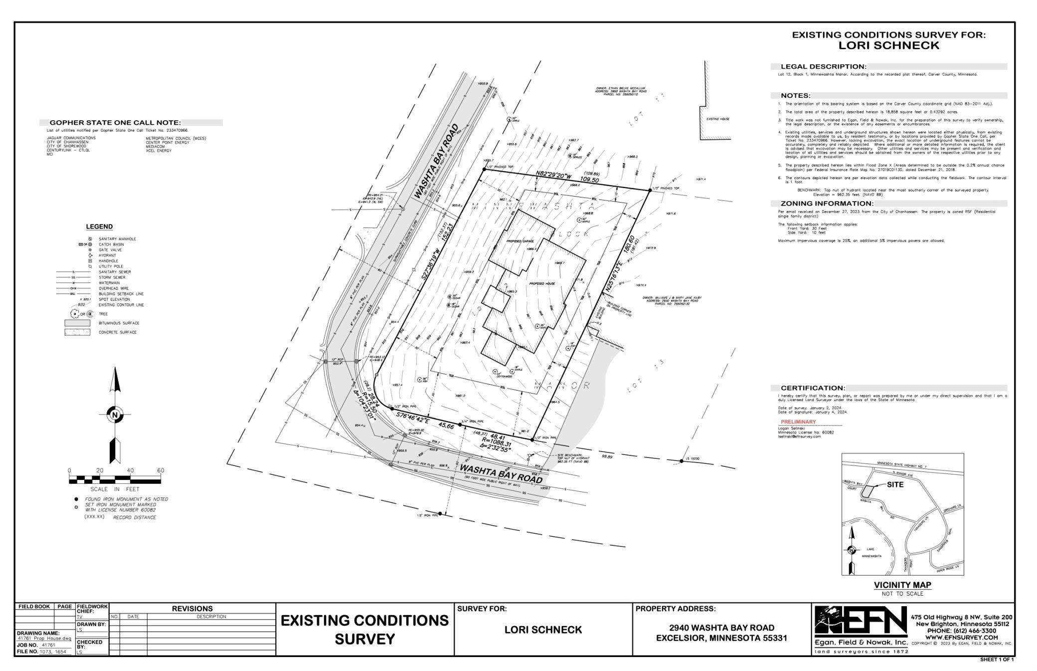 2940  Washta Bay Road, Excelsior, MN