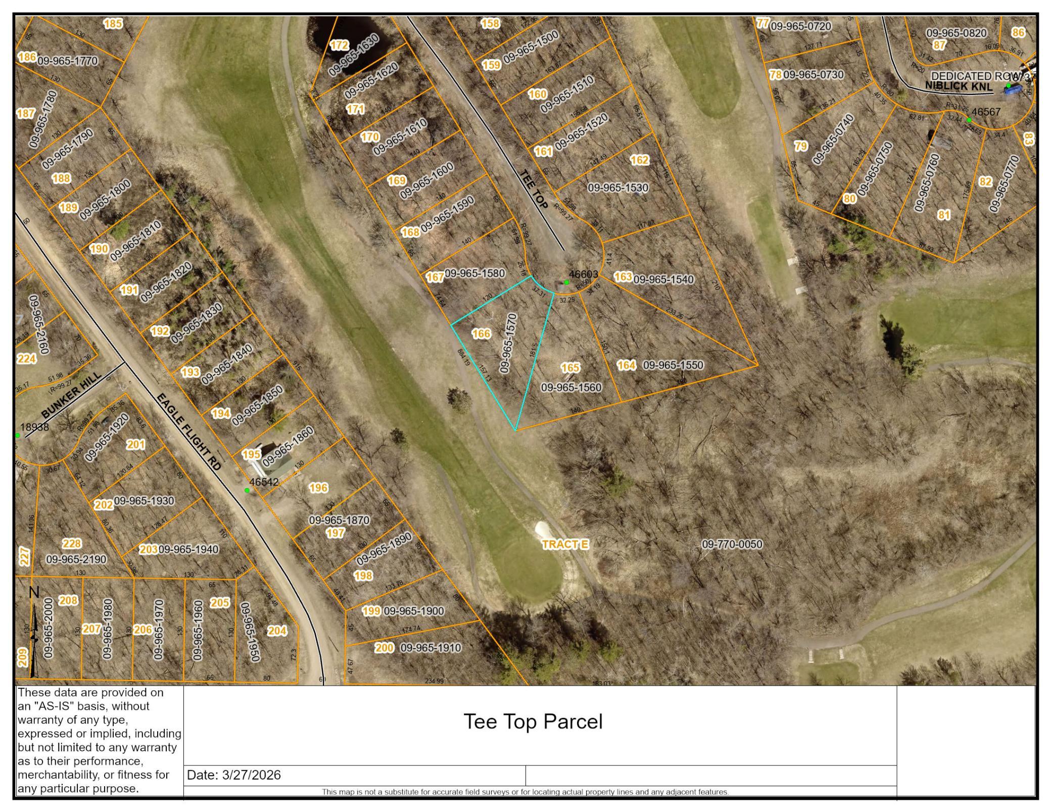 TBD  Tee Top, Garrison, MN